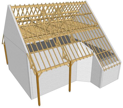 Plan charpente bois gratuit