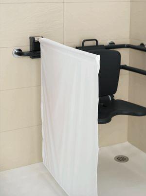Tringle et rideau de douche - 802.52.20020 Tringle et rideau de douche - 802.52.20020