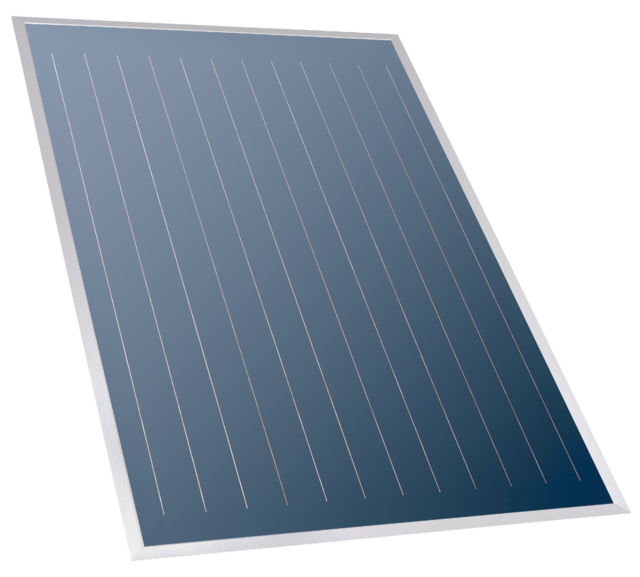 Un panneau solaire air