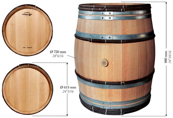 TONNEAU 228L BOURGOGNE Tonneau De Vin. TONNEAU 228L BOURGOGNE
