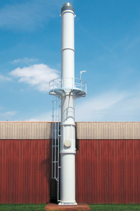 cheminee industrielle