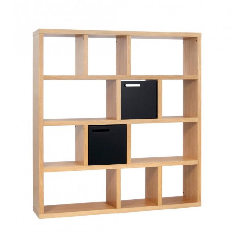 etagere avec boite de rangement
