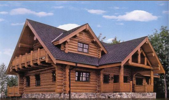 maison en bois en kit rondins