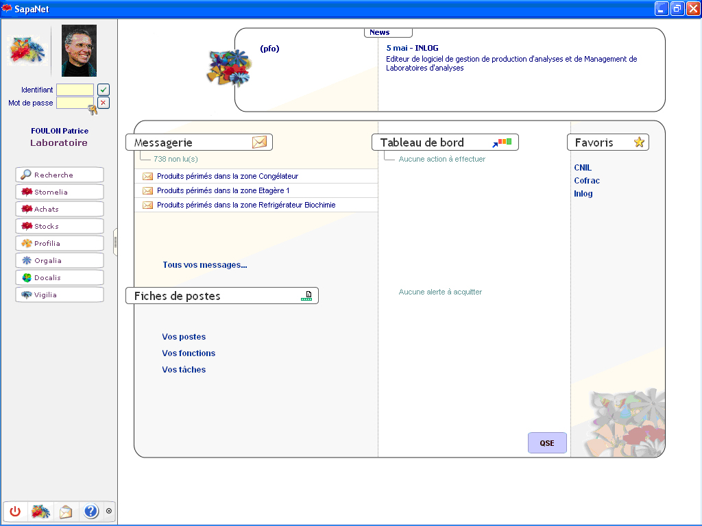Offre d emploi administrateur de logiciels de laboratoire