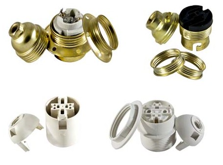 Douille Laiton E14 Poly Pool - 250V - Certifiée IMQ Et CE - Pour Lampes Et Luminaires