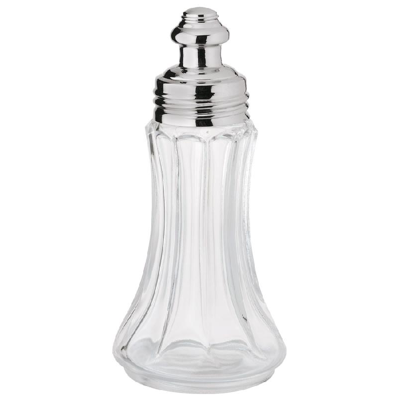 Saupoudreuse à Épices FACKELMANN - 3 Ouvertures Réglables - Pot Transparent 250ml - Fabriqué En Allemagne