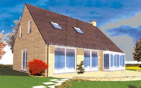 MAISON - MODERNE - MP012 plan maison moderne. MAISON - MODERNE - MP012