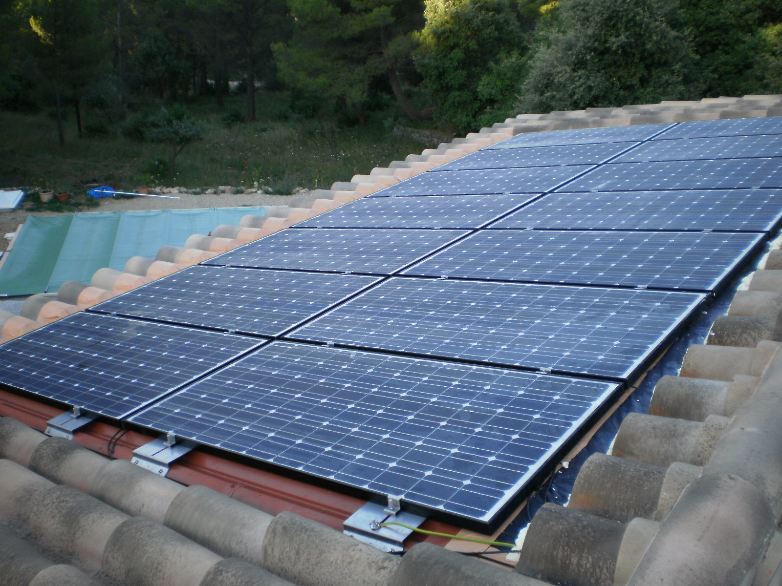 Installation panneaux photovoltaiques