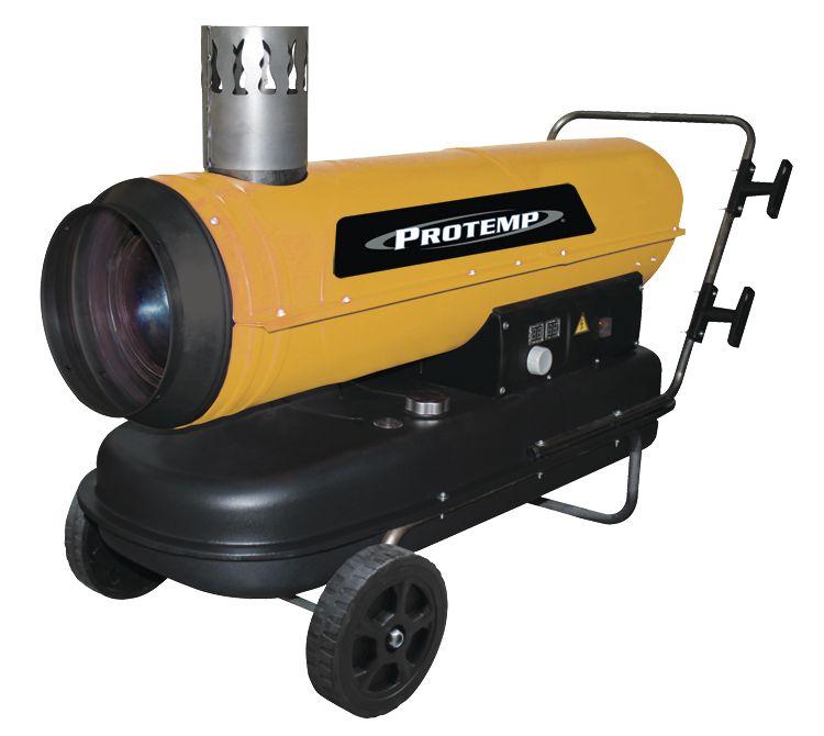 Air Pulsé Chaleur Tournante Canon à chaleur à air pulsé 160 kW sur remorque pour