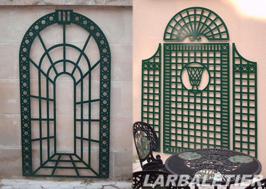 Treillages Decoratifs Acier Plantes Et Jardins Treillages Decoratifs Acier Plantes Et Jardins