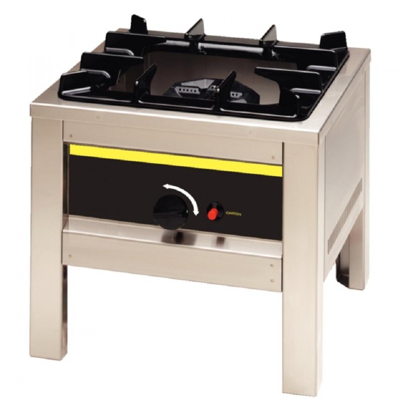 Plaque de cuisson a gaz professionnelle