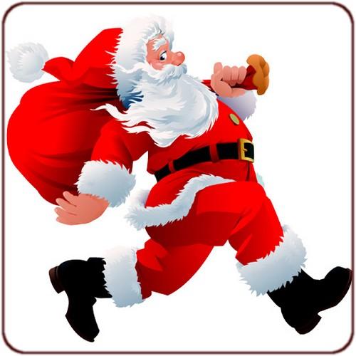 Image Père Noel à Imprimer Sticker pere noel - IMAGE CREATIONS