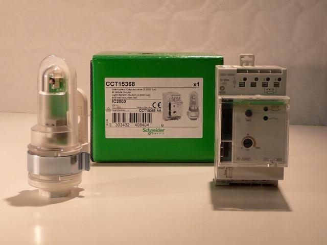 Interrupteur crepusculaire - 2000lux