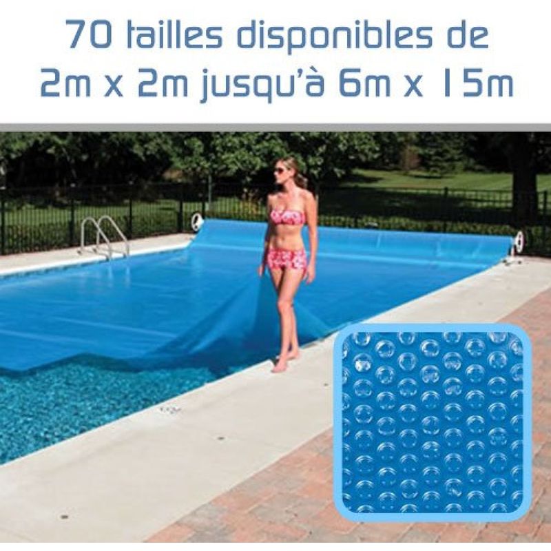 bache piscine 2m x 3m