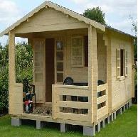 Cabane en bois habitable