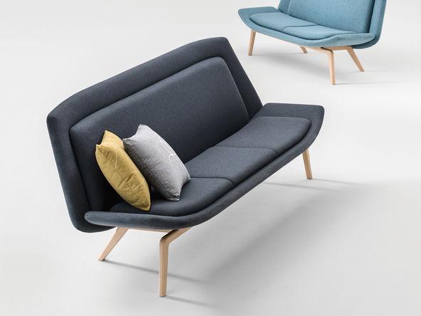 canap design norway 2 ou 3 places pied bois massif naturel et revtement tissu remix - Pied De Canape Design canap design norway 2 ou 3 places pied bois massif naturel et revtement tissu remix - Pied De Canape Design