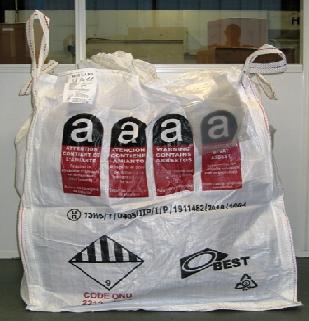 Big bag amiante - Sacs et conteners dchets - Confinement