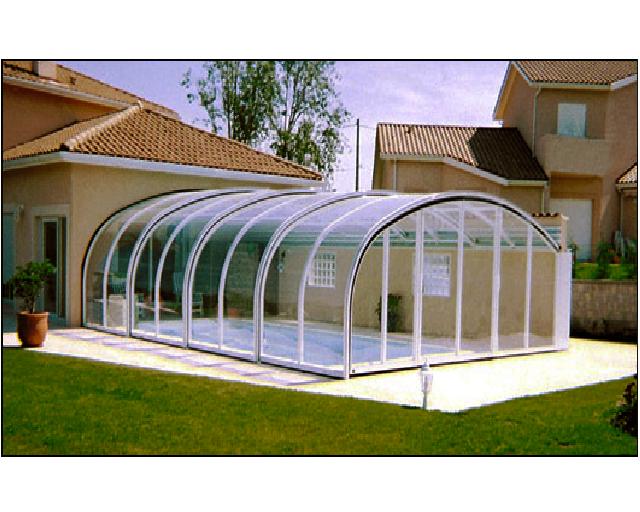 abri piscine polycarbonate translucide