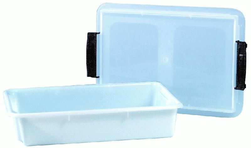 Bassine Extra Large 50x21 Cm - 30 Litres - Cranberry - Ideal Ménage, Jardin, Rangement