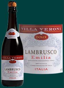 Vinification lambrusco