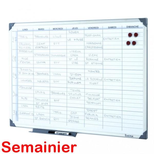 tableau blanc planning