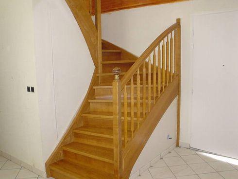 escalier quart tournant 50 cm