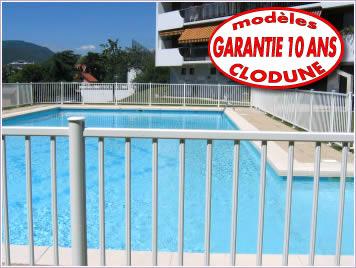 cloture pvc pour piscine