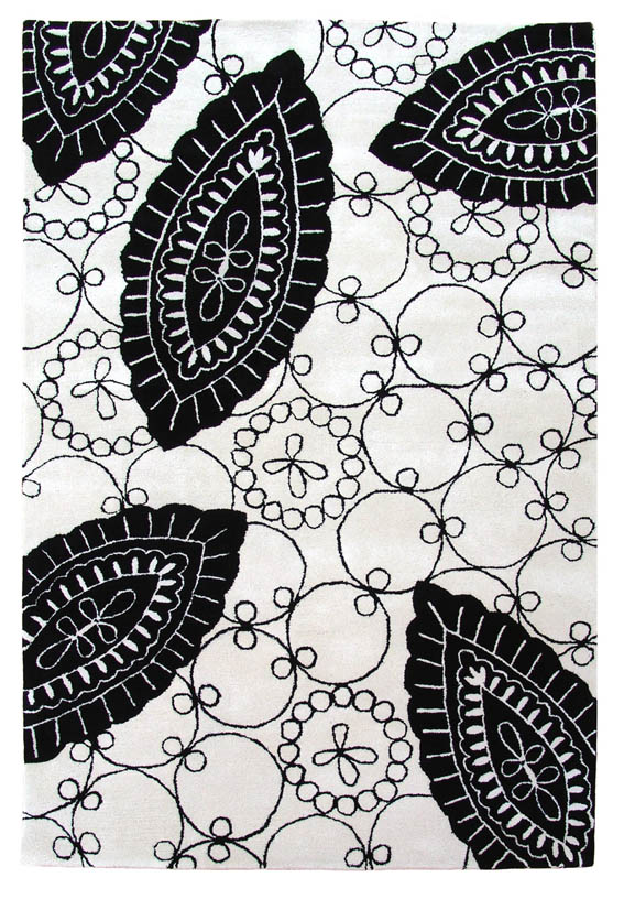 Tapis Noir et Blanc Tapis Noir et Blanc