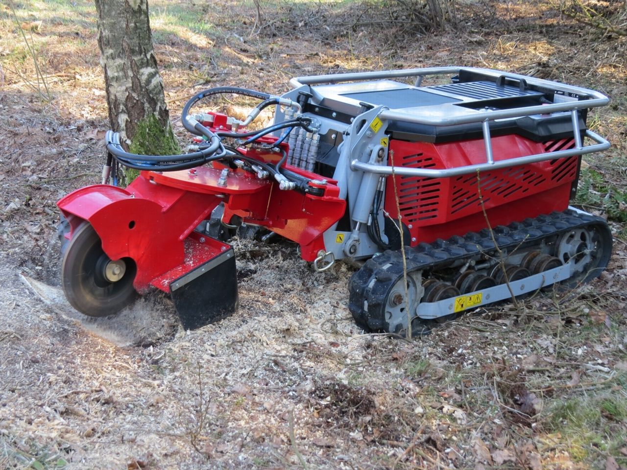 debroussailleuse de pente - rc 750