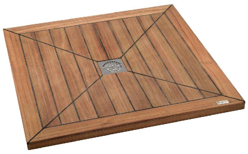Receveur Douche En Bois : receveur de douche 68000301 receveur star teck 90×90 Receveur Douche En Bois : receveur de douche 68000301 receveur star teck 90×90