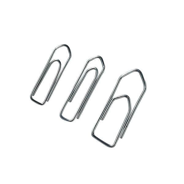 Lot De 400 Trombones Métal Galvanisé 26 Mm - Boîte De Rangement Pratique - Fourniture Bureau