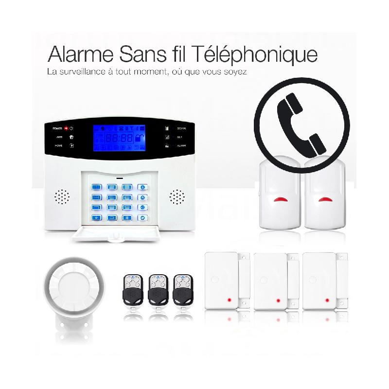 Alarme sans fil Orion GSM 5 6 pieces  Alarme maison sans fil