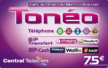 Coupons recharge toneo