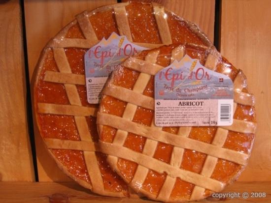 TARTE ABRICOTS ORANGéS DE PROVENCE 1 PART