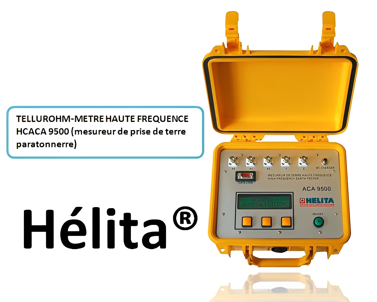 Mesure des prises de terre tellurohmmetre hcaca 9500