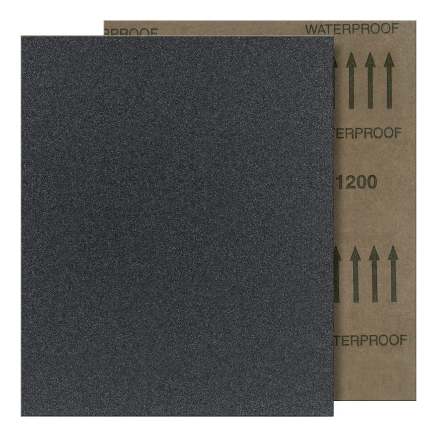 40 Éponges Abrasives Grain 180 à 400 - Pour Ponçage à Sec Ou à L'Eau, Bois, Métal, Plastique