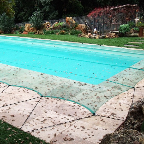 bache piscine pour feuilles