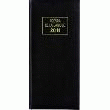 AGENDA DE BANQUE 2 VOLUMES - BREPOLS - NOIR - 14 5 X 32 5 CM - FORMAT LONG