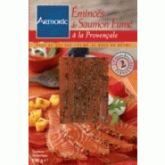 EMINCé DE SAUMON FUMé à LA PROVENçALE