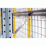 GRILLE ANTI-CHUTE MUSCA: EQUERRES DE FIXATIONS