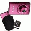 CANON CANON IXUS 140 COMPACT ROSE + ETUI + CARTE SD 4 GO