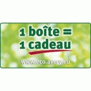 AVERY BOITE DE 100 ÉTIQUETTES BLANCHES MULTI USAGES 210X297MM ? POUR LASER. JET D'ENCRE ET COPIEUR