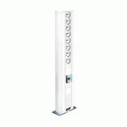 POTELET DE DISTRIBUTION BLANC PRISES FRANçAISE / UTE 8 PRISES