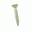 VIS À TÊTE FRAISÉE À EMPREINTE CRUCIFORME POZIDRIV POUR PANNEAUX D'AGGLOMÉRÉS ENTIÈREMENT FILETÉES, INOX A2 VIS À TÊTE FRAISÉE À EMPREINTE CRUCIFORME POZIDRIV POUR PANNEAUX D'AGGLOMÉRÉS ENTIÈREMENT FILETÉES, INOX A2