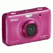 NIKON COOLPIX S30 - ROSE + SAC