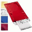 100 POCHETTES MÉTAL OPAQUE ARGENT 18X25