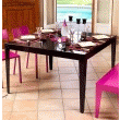 TABLE CARRÉE ZEF XL NOIR ANTHRACITE MAT 