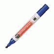 MARQUEUR PERMANENT WSTAR - POINTE BISEAUTÉE - CORPS PLASTIQUE - ENCRE BLEUE À BASE D'ALCOOL