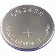 PILE BOUTON LITHIUM  CR 2430 - 3 VOLTS
