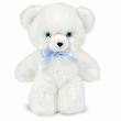 OURS BACARA HOCHET BLANC 20CM  OURS BACARA HOCHET BLANC